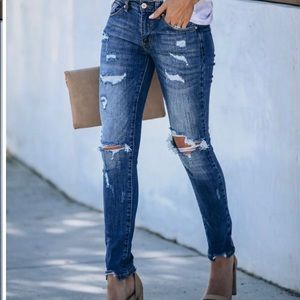 VICI - Universal Distressed Jeans, Size 5, EUC